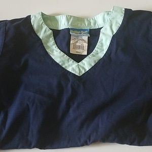 Nursing scrub top